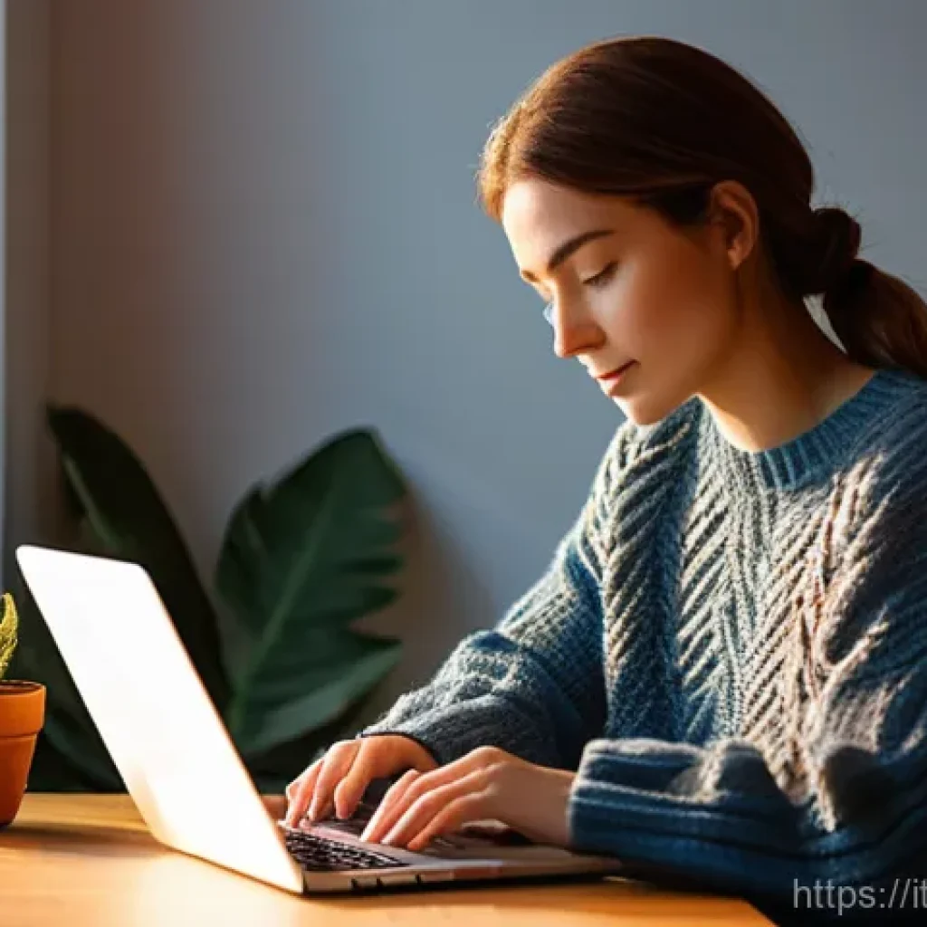 스토리텔러로서의 자기계발 도구 - **Prompt: The Spark of AI Inspiration**
    A diverse writer, mid-30s, is seated at a minimalist woo...