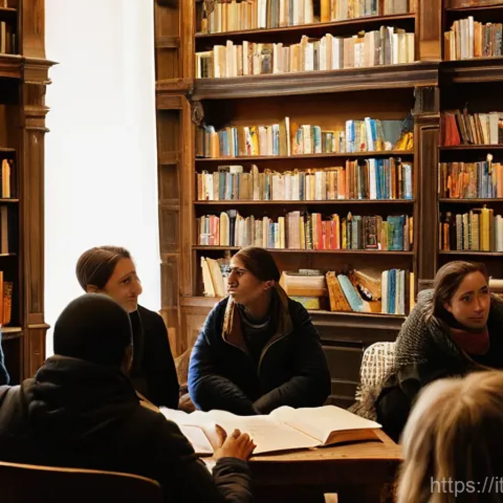 스토리텔러 직업의 성공 사례와 성장 가능성 분석과 연구 - **The Whispering Echoes of Imagination:** A diverse group of people, ranging from teenagers to elder...