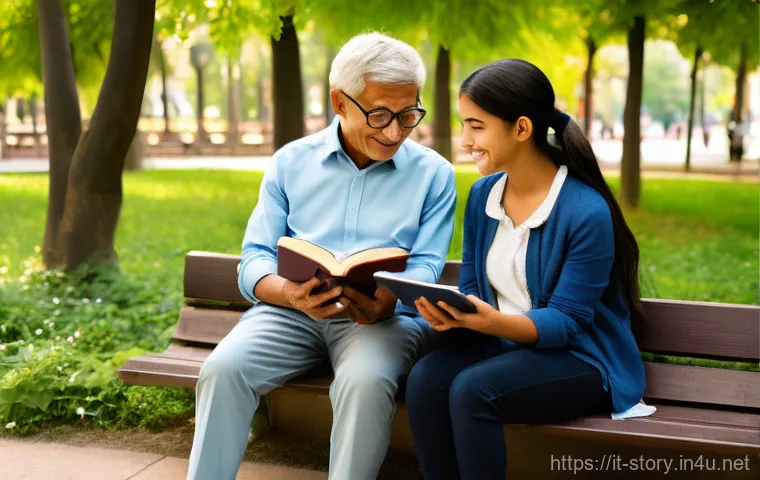 스토리텔러 직업의 성공 사례와 성장 가능성 분석과 연구 - **The Whispering Echoes of Imagination:** A diverse group of people, ranging from teenagers to elder...