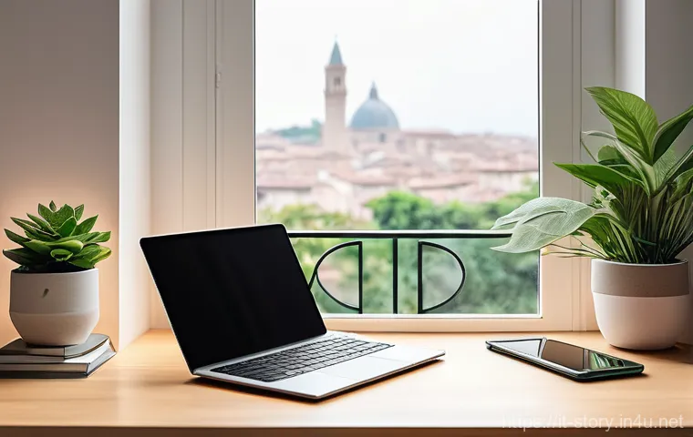 스토리텔러가 만드는 스토리와 시장 요구 - **Prompt 1: A Harmonious Digital Workspace**
    A bright, inviting home office scene bathed in soft...