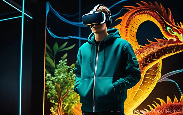 스토리텔러가 주목해야 할 관련 스타트업 - **Prompt 1: AI as a Creative Muse**
    "A visually striking digital painting depicts a female write...