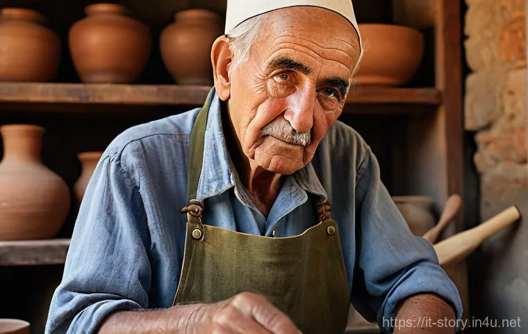 스토리텔러 실무에서의 창의적 이야기 제작 사례 - **Prompt 1: The Soul of Tradition**
    "A portrait of an elderly Italian artisan, perhaps a master ...