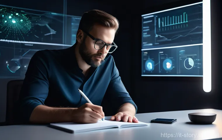 스토리텔러 관련 산업 보고서 요약 - "A vibrant, dynamic montage showcasing diverse individuals (all fully clothed in contemporary, casua...