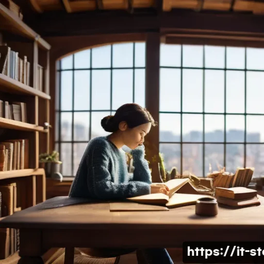 스토리텔러 직무에서의 스토리 제작 능력 향상법 - **Prompt 1: The Architect of Stories**
    "A creative storyteller, a woman in her late 20s, with a ...