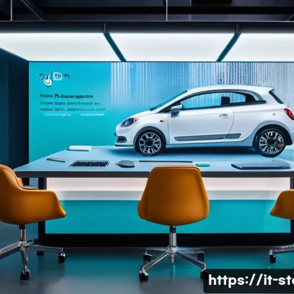 스토리텔러와 AI의 협업 사례 - A futuristic creative writing studio where an Italian author collaborates with an AI holographic ass...