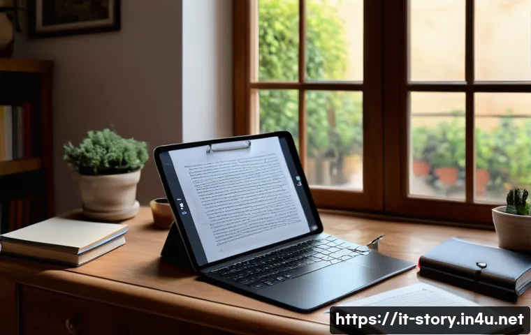 스토리텔러 자격증의 응시 전략과 준비법 - A cozy study environment in an Italian home, featuring a wooden desk with an open storytelling certi...