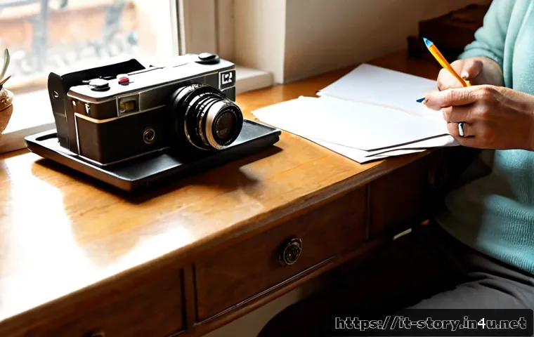 Home 17 스토리텔러의 창의적 작업 프로세스 - Photorealistic creative storyteller workspace in a sunlit Italian apartment, middle-aged writer in c...